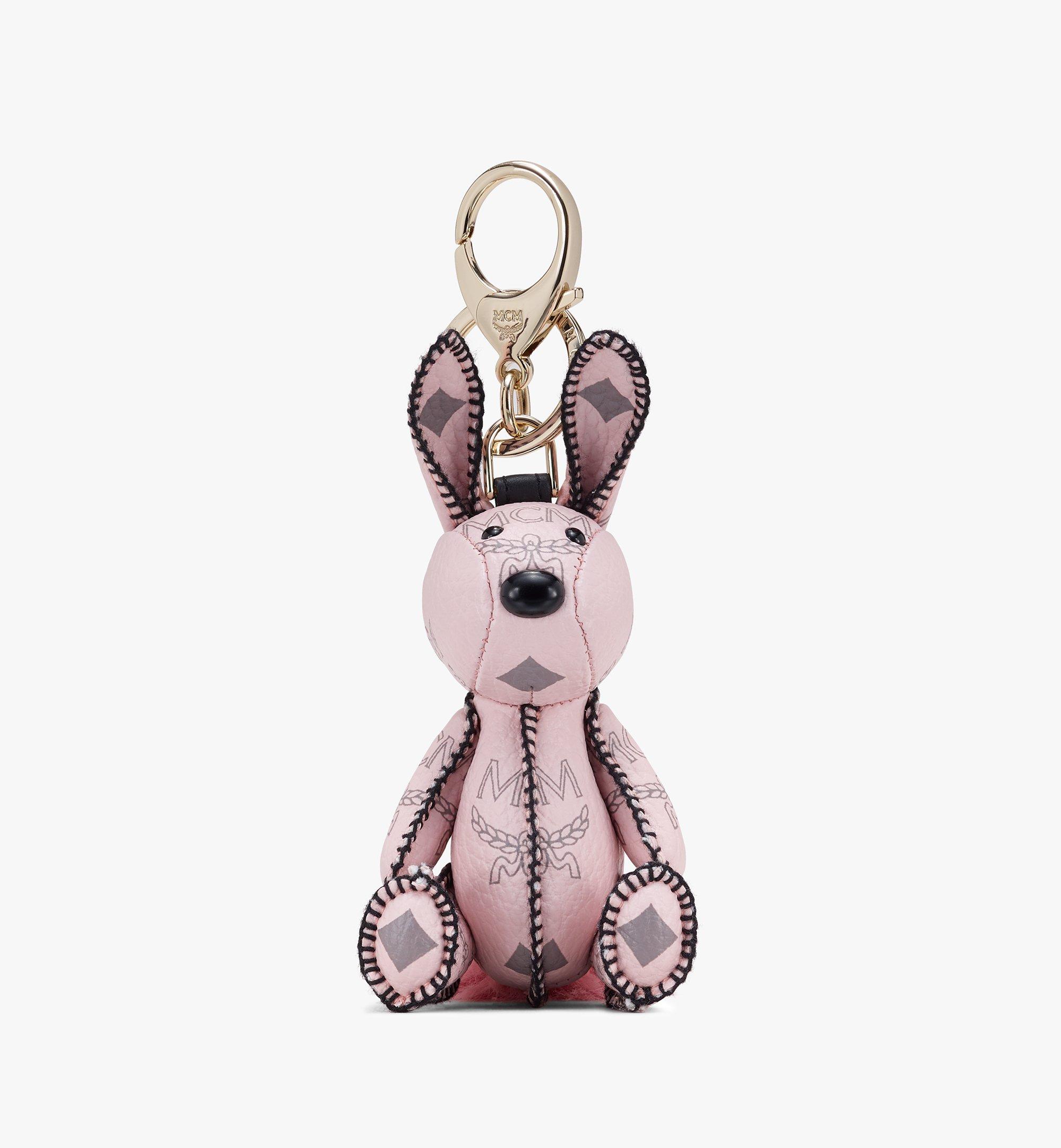 MCM Park Rabbit Charm in Visetos 1